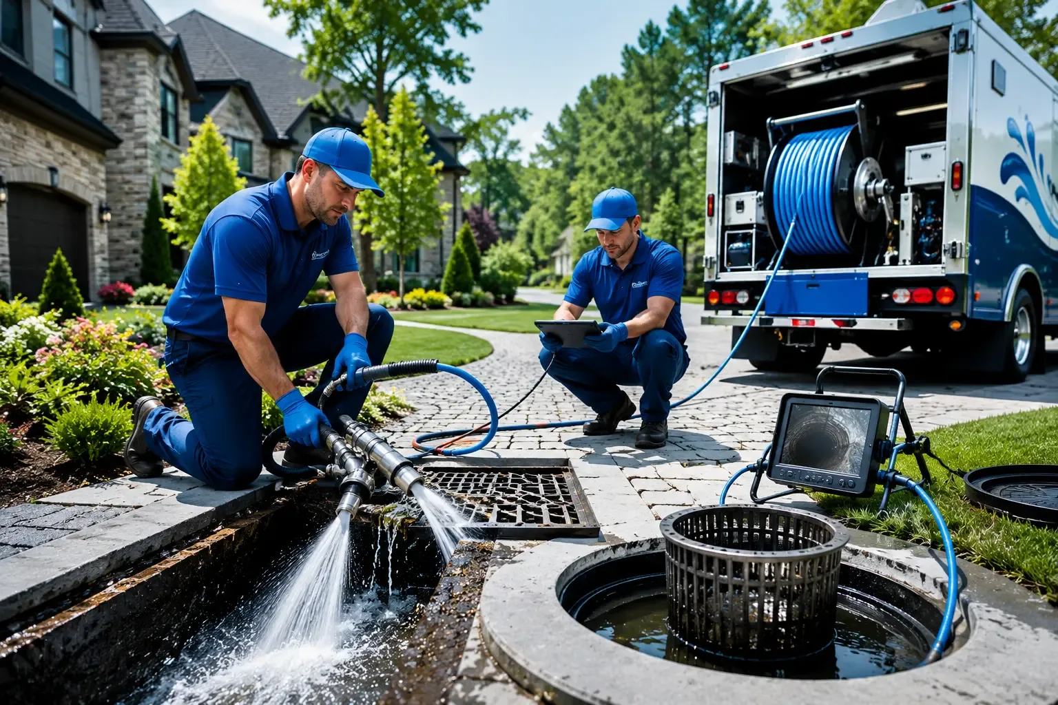 Local outdoor drain cleaning professionals in Camden, SC